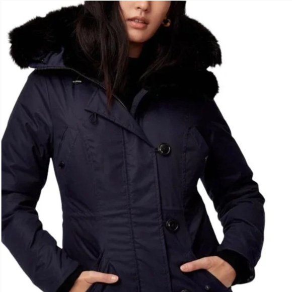 Babaton Black Vista Ridge Parka Size M - Picture 2 of 8